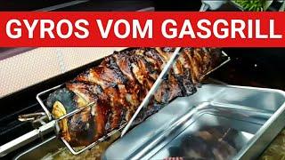 ️ GRILLBLITZ: Leckeres Gyros vom Grill, BBQ Tutorial, selbst gemacht, Rotisserie