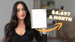 How To Make $4,000 A MONTH Money Selling Blank Books Online in 2024