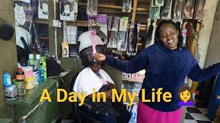 Spend a Day in My Life as a Village Hairstylist‍️!