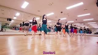 Roots Line Dance#강서구민회관중급반#초.중급작품#정미영의라인댄스#화곡역3번출구#지아라인댄스#강서구라인댄스#영상반#동호회