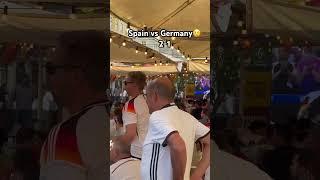 Spain won the Football match vs Germany #shorts #footballmatch #europe