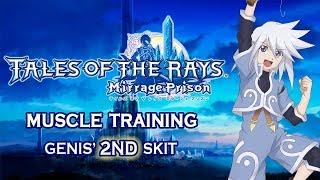 [SUBBED] Tales of the Rays Genis' 2nd Skit - Muscle Training