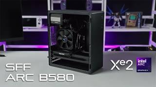 We Built A SFF Intel ARC B580 Gaming PC, Small but POWERFUL!