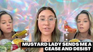SCIENTOLOGIST Weight Loss TikTok Influencer Sends Me Cease and Desist- Mustard Lady Controversy