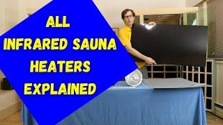 Infrared Sauna Heater Overview | Carbon vs Ceramic | Near Infrared & Full Spectrum