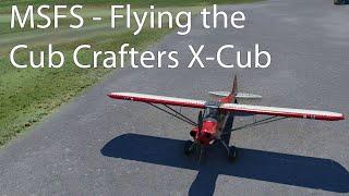 MSFS - Flying the Cub Crafters X-Cub