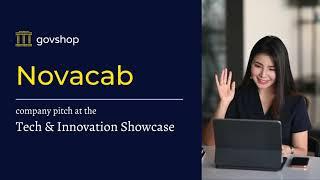 Novacab: Pitch at GovShop Tech & Innovation Showcase