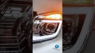 Фары на Газель Next с Bi-LED модулями (хром маска)  #automobile  #led  #газель  #оптика  #тюнинг