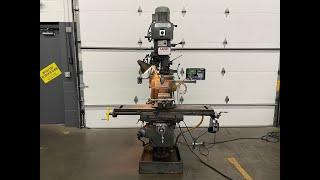 Lagun 9”x 48”, FT-2 Vertical Mill w/New 2 Axis DRO, Well Equipped