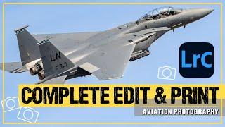 Edit & Print | DeNoise & Sharpen | Lightroom & Photoshop | Aviation Photography