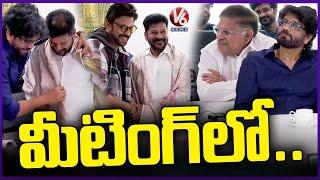 Tollywood Celebrities Meets CM Revanth Reddy | V6 News