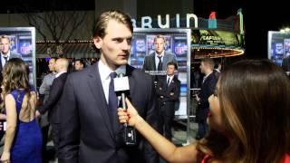 Josh Pence At the Draft Day Premiere Interview!