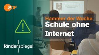 Schule in Hannover offline | Hammer der Woche vom 15.6.24 | ZDF
