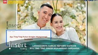 AYU TING TING SINDIR FARDHANA TENTANG UTANG - insert hari ini trans tv