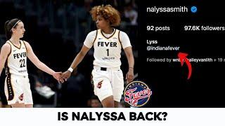 is NaLyssa Smith all in with the Fever now that Stephanie White has been hired?