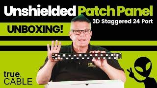 The Optimal Way To Avoid Crosstalk: trueCABLE's 3D Staggered Unshielded Patch Panel!