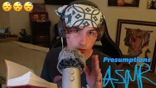 Guessing Presumptions About You | ASMR | Writing Sounds | Soft Spoken | Journal Tapping