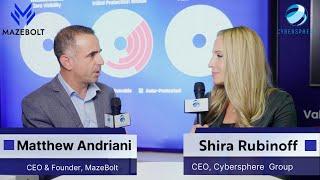 #RSAC2025 interview with Matthew Andriani, CEO and Founder at Mazebolt Technologies