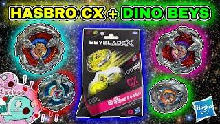 NEW Hasbro Beyblade CX and Dino Beys Revealed!