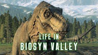 T. REX, (Rexy) PART ONE: Life in Biosyn Valley Episode 1 [4k] - Jurassic World Evolution 2