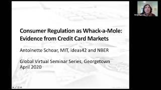 Antoinette Schoar- Global Virtual Seminar Series on FinTech