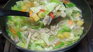 HEALTHY, MASUSTANSYA AT MASARAP NA LUTO SA GULAY! SWAK SA TAGLAMIG! #chopsueysoup