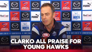 Alastair Clarkson recaps tough Roos season after final game | Roos Press Conference | Fox Footy