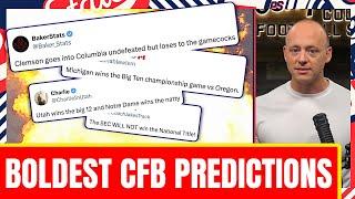 Boldest CFB Predictions Of 2025 - Josh Pate Cut