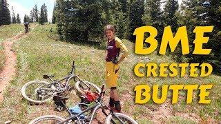 MACKY'S FIRST RACE AFTER BREAKING HIS WRIST -- Crested Butte Big Mountain Enduro