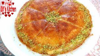 Practical Cheese Stone Kadayif Dessert Recipe from Elif's Kitchen