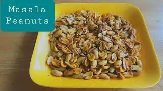 Tasty Masala Peanuts  - चटपटी मुंगफली | Satvik Delights |