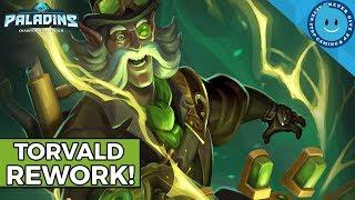 Paladins New Torvald Rework! Is He Better Or Worse? | Torvald Rework Gameplay and Analysis