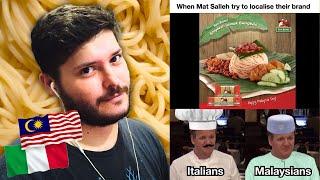 They Are Butchering My Culture? | Italian Reacts to Malaysians Cooking Italian Food