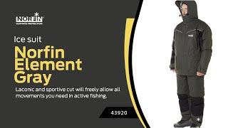 Ice suit Norfin Element Gray (ENG)