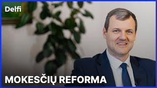 Delfi interviu. Gintautas Paluckas – apie mokesčių reformą, koaliciją ir Žemaitaitį