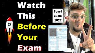 Watch This Before Your Exam | Last-minute tips | Board Exam 2022 | SSC Class 10 | Parth Momaya