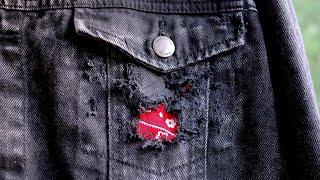 How to make a Paisley Denim jacket | Distressed Denim