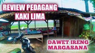 REVIEW PEDAGANG KAKI LIMA || PENJUAL DAWET IRENG DI MARGASANA || LADYBIKER PCX || MOTOVLOG INDONESIA