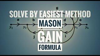 Transfer function in 5 seconds | Mason Gain Formula | Control Systems | CADDD Academy