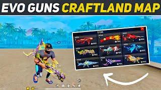 Evo Guns craftland map code | Craftland Evo gun map code