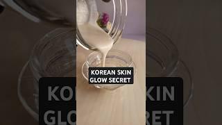 Korean skin glow secret. Korean rice mask for glass skin #koreanskincare #glassskin #ricemask