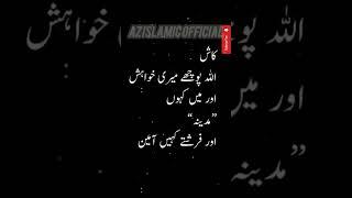 Kash allah pooche meri khwahish by AZ ISLAMIC OFFICIAL #trending #urdupoetry