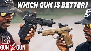 The Best .45 ACP Handguns Go Head To Head, Let's End The Debate - FNX 45 Tactical vs FN 545 Tactical