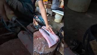 Amazing Bhetki Fish Cutting Skills In Bangladesh Fish Market By Expert Cutter #shorts