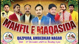 Mahfil e Maqasida | 31 Dec 2024 | Mauza Qazpura, Ambedkar Nagar,Uttar Pradesh, India