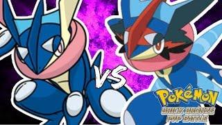 Pokemon Brick Bronze PVP - PROTEAN GRENINJA VS ASH-GRENINJA!