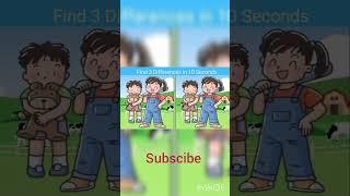 Find 3 differences in 10 seconds #A24 crazy knowledge