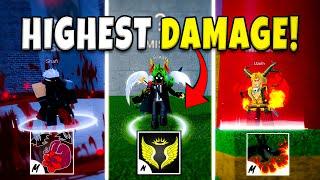 Highest Damage Fighting Style in Blox Fruits