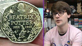 Did We Find A Gold Coin In Circulation??? £250 50p Coin Hunt Bag #121 [Book 4]