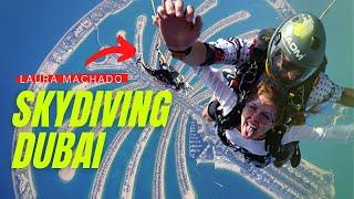 FIRST TIME SKYDIVING DUBAI 2021 | Laura Machado